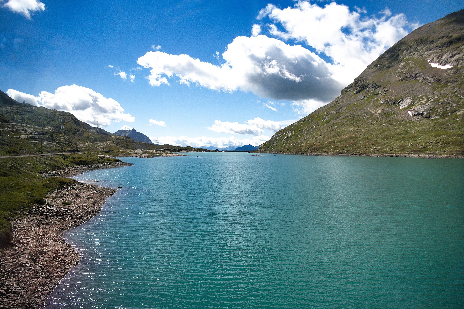 Beispielbild zur Etappe 5: Berninapass · St. Moritz · Julierpass · Chur · Bodensee · Burladingen